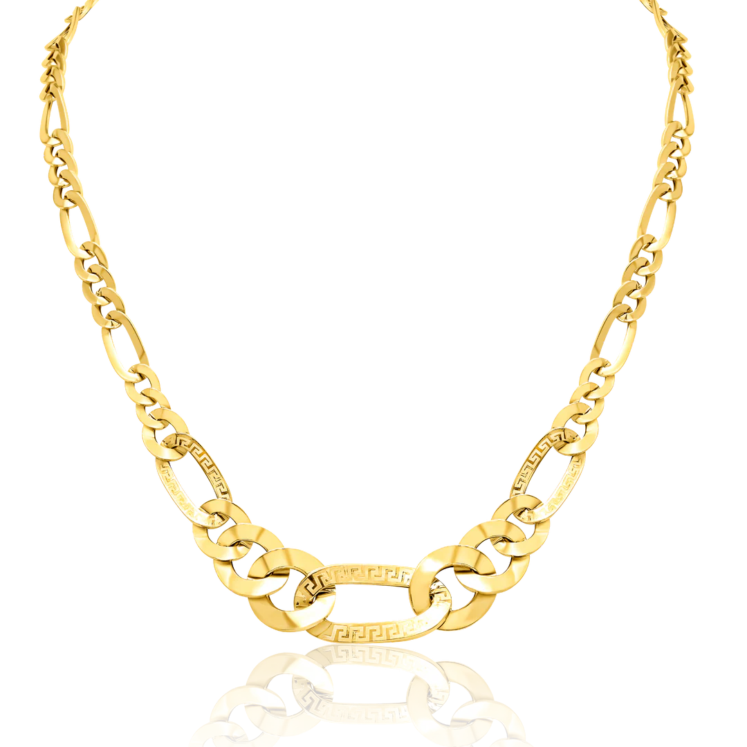 Real Gold Thick Linked Chain (47 CM)