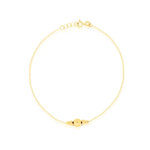 Real Gold Seed Bracelet (18K)